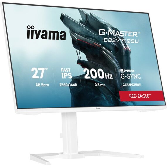 iiyama G-MASTER GB2771QSU-W1 Computerbildschirm 68,6 cm (27") 2560 x 1440 Pixel Wide Quad HD LCD Weiß, 3 image