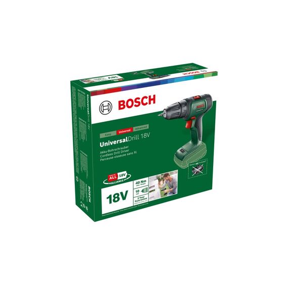 Bosch Universal Drill 18V 1450 RPM Ohne Schlüssel 1,2 kg Schwarz, Grün, 2 image