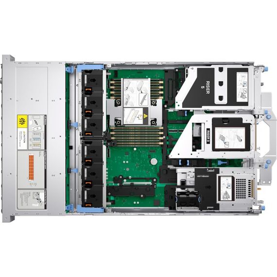 DELL R570 Server 960 GB Rack (2U) Intel Xeon 6 6507P 3,5 GHz 32 GB DDR5-SDRAM 1100 W, 4 image