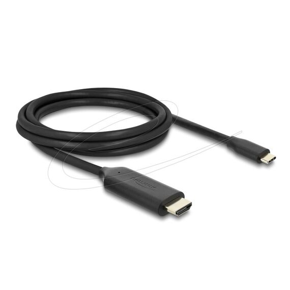 DeLOCK 80599 Videokabel-Adapter 2 m USB Typ-C HDMI Schwarz