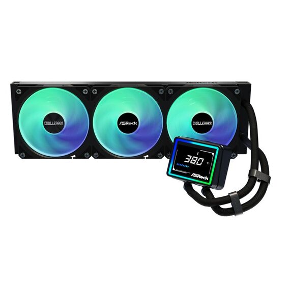 Asrock Challenger 360 Digital Prozessor Flüssigkeitskühlung 12 cm Schwarz, 3 image