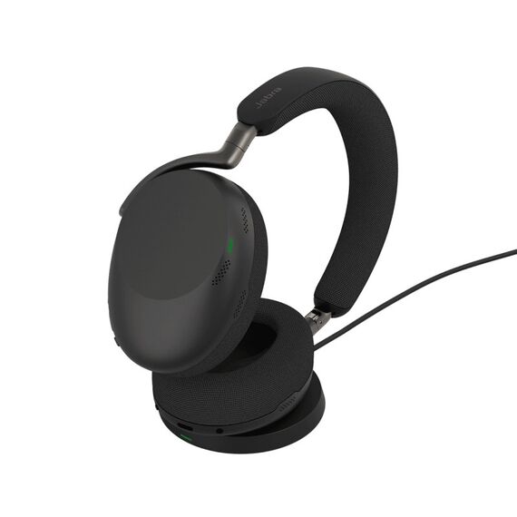 Jabra Evolve3 85 Kopfhörer Kabellos Kopfband Büro/Callcenter USB Typ-A Bluetooth Schwarz, 2 image