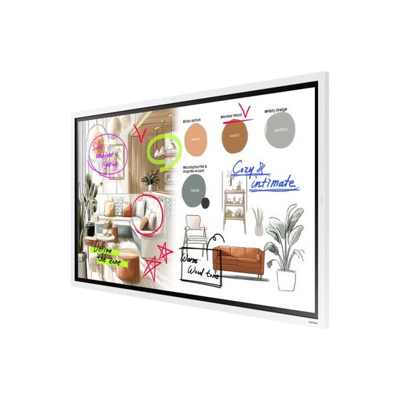 Samsung WM55FX Interaktives Whiteboard 139,7 cm (55") 3840 x 2160 Pixel Touchscreen Grau, Weiß HDMI, 3 image