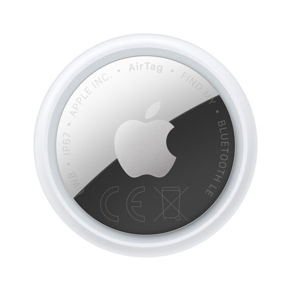Apple AirTag Persönlich Finder Silber, Weiß