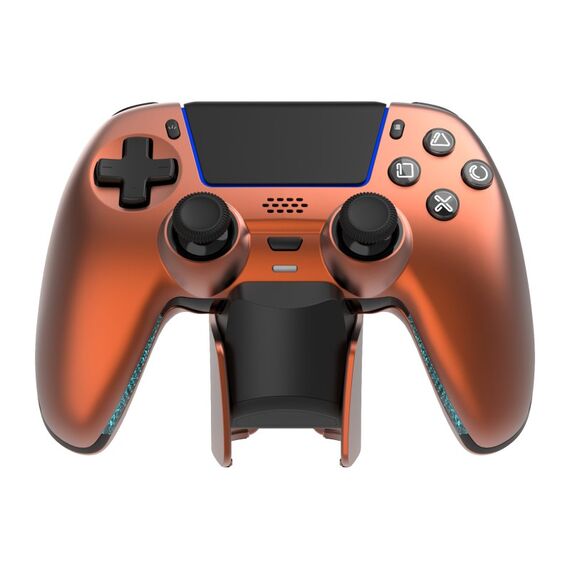 Deltaco Gaming GAM-199-ORANGECOPPER Gaming-Controller Orange, Bronze Bluetooth/USB Gamepad PlayStation 5, PC, Android, iOS