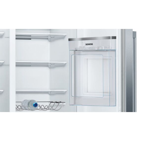 Siemens iQ500 KA93GAIEP Side-by-Side Kühlkombination Freistehend 560 l Edelstahl, 4 image