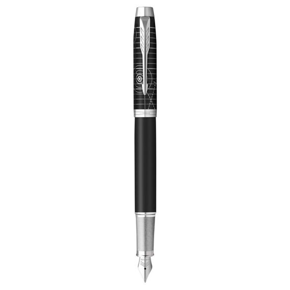 Parker IM Füllfederhalter Kartuschenfüllsystem Schwarz, Chrom 1 Stück(e)