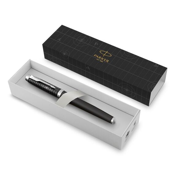 Parker IM Füllfederhalter Kartuschenfüllsystem Schwarz, Chrom 1 Stück(e), 2 image
