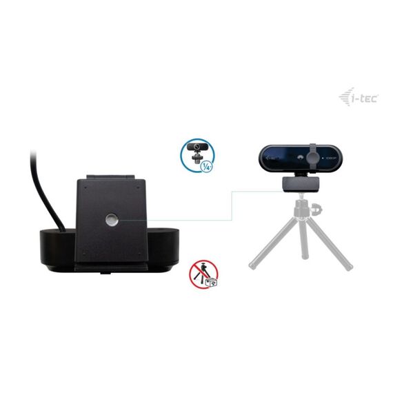 i-tec SOLOMON 100 1080p Webcam, 4 image