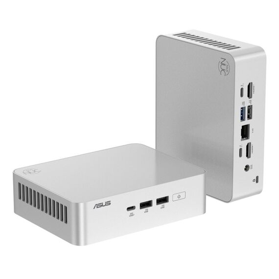 ASUS NUC 15 Pro+ RNUC15CRSU908402 Intel Core Ultra 9 285H 32 GB DDR5-SDRAM 1 TB SSD Mini PC Mini-PC Silber, 13 image