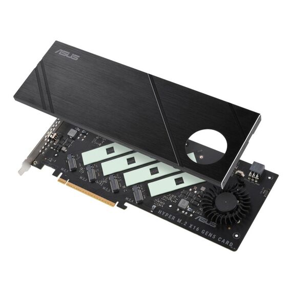 ASUS Hyper M.2 x16 Gen5 Card Schnittstellenkarte/Adapter Eingebaut, 4 image