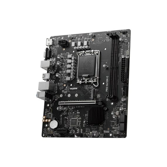 MSI PRO H610M-E Motherboard Intel H610 LGA 1700 micro ATX, 3 image