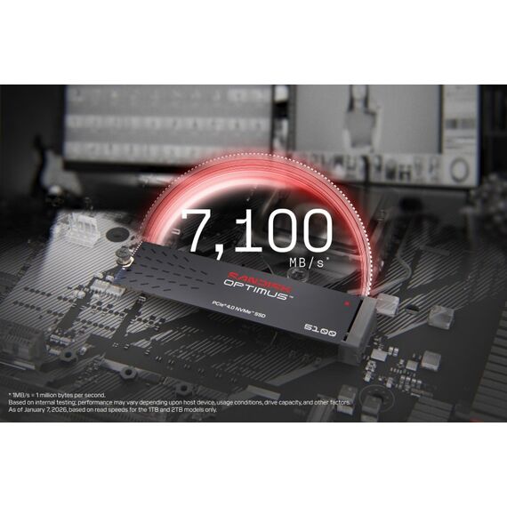 SanDisk Optimus 5100 2 TB M.2 PCI Express 4.0 NVMe QLC 3D NAND, 4 image