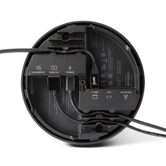 Owl Labs Meeting Owl 5 Pro – 360-Grad-4K-Smart-Videokonferenzkamera, Mikrofon und Lautsprecher (Automatischer Lautsprecherfokus, BYOD mit nur einem Kabel, nativer HDMI- und Ethernet-Anschluss), 3 image
