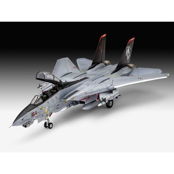 Revell Grumman F-14D Super Tomcat Starrflügelflugzeug-Modell Montagesatz 1:72, 7 image