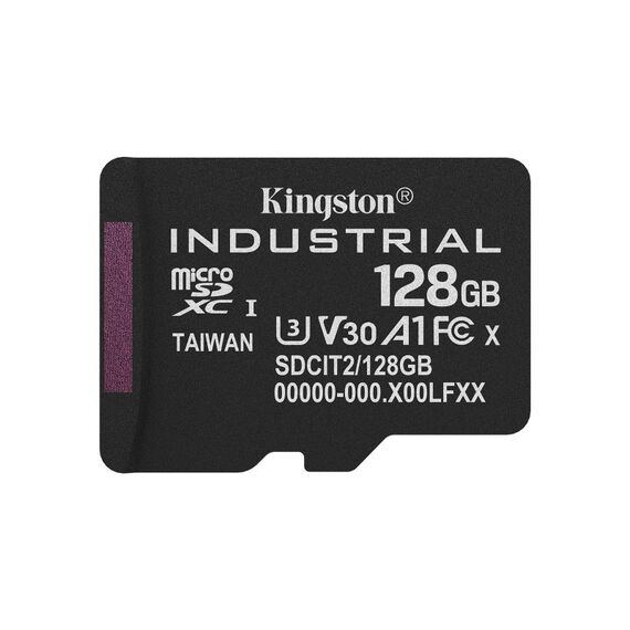 Kingston Technology 128GB microSDXC Industrial C10 A1 pSLC Karte + SD-Adapter, Kapazität: 128 GB, 3 image