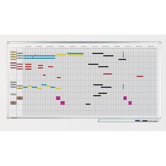 Legamaster PROFESSIONAL Jahresplaner 12 Monate 100x150cm, 3 image
