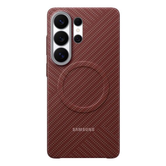 Samsung M3 Carbon Magnet Coralred Handy-Schutzhülle 17,5 cm (6.9") Cover Rot, Farbe: Rot