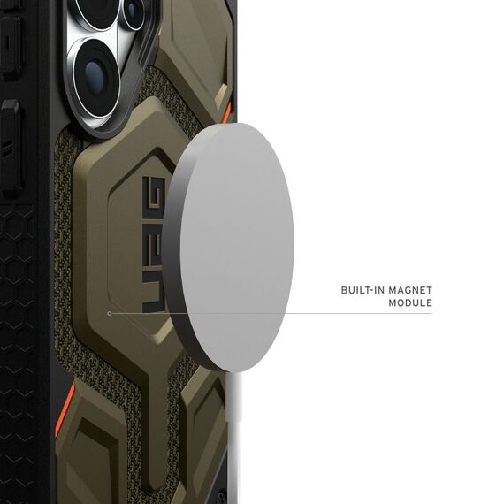 Urban Armor Gear Monarch Pro Kevlar Handy-Schutzhülle 17,5 cm (6.9") Cover Grün, Farbe: Grün, 3 image
