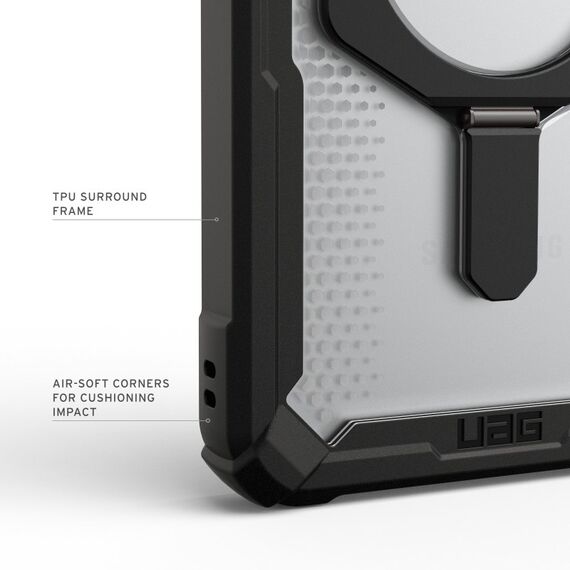 Urban Armor Gear Plasma XTE Handy-Schutzhülle 17,5 cm (6.9") Cover Schwarz, Transparent, Farbe: Schwarz, Transparent, 5 image