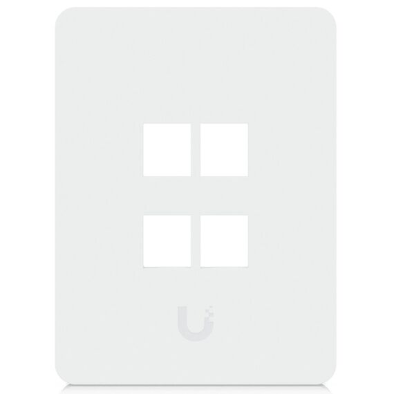 Ubiquiti UACC-WP-KEYSTONE-V-4P Wandplatte/Schalterabdeckung Weiß
