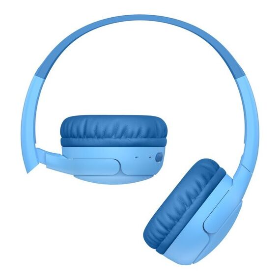 Belkin AUD012HQBL Kopfhörer & Headset Verkabelt & Kabellos Kopfband Musik Bluetooth Blau, 5 image