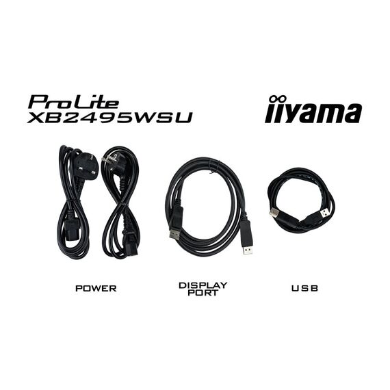 iiyama ProLite XB2495WSU-B1 Computerbildschirm 61,2 cm (24.1") 1920 x 1200 Pixel WUXGA LCD Schwarz, 10 image