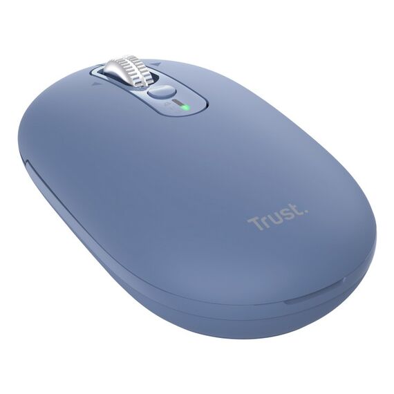 Trust Seron Slim Multi Maus Büro Beidhändig RF Wireless + Bluetooth Optisch 3200 DPI, Farbe: Blau, 3 image