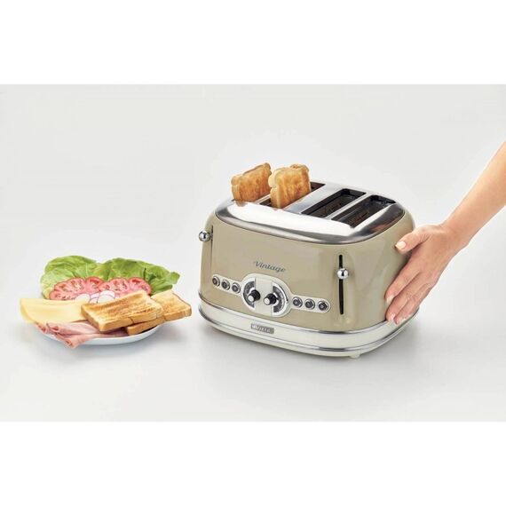 Ariete 0156/03 6 4 Scheibe(n) 1600 W Beige, 5 image