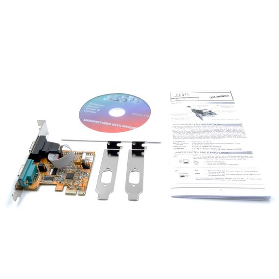 EXSYS EX-44082 Schnittstellenkarte/Adapter Eingebaut RS-232