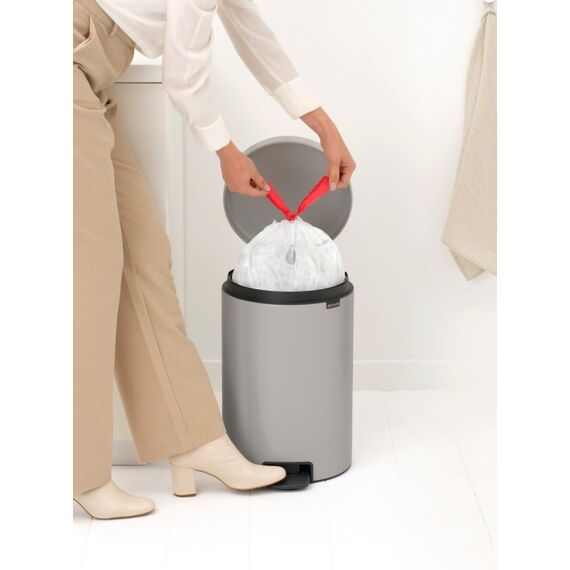 Brabantia NewIcon 20 l Rund Stahl Grau, 3 image