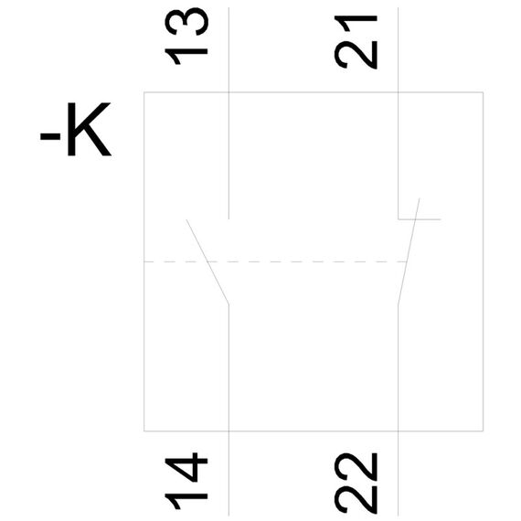 Siemens Hilfsschalter 1S1Ö, 2 image