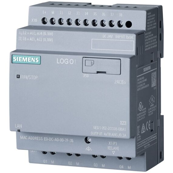 Siemens 6ED1052-2CC08-0BA2 SPS-Steuerungsmodul 24 V/DC