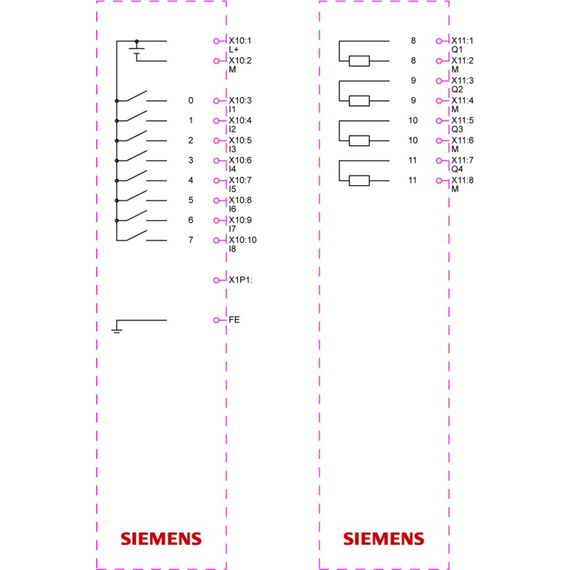 Siemens 6ED1052-2CC08-0BA2 SPS-Steuerungsmodul 24 V/DC, 4 image