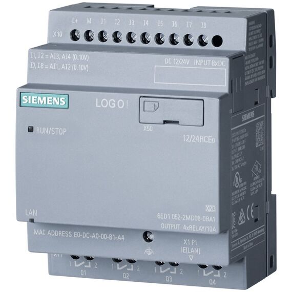 Siemens 6ED1052-2MD08-0BA2 SPS-Steuerungsmodul 12 V/DC, 24 V/DC