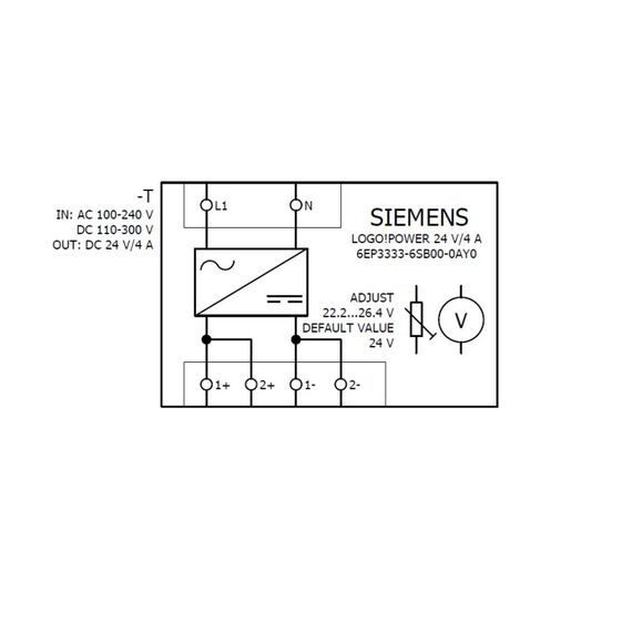 Siemens LOGO!Power/1AC/DC24V/4A, 5 image