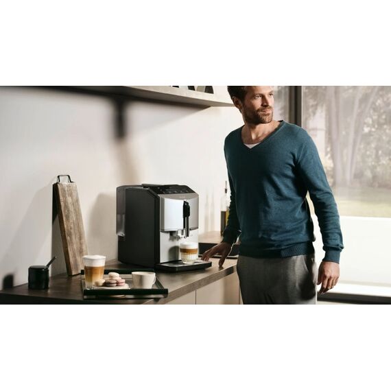 Siemens EQ.300 TF303E07 Kaffeemaschine Vollautomatisch Espressomaschine 1,4 l, 7 image