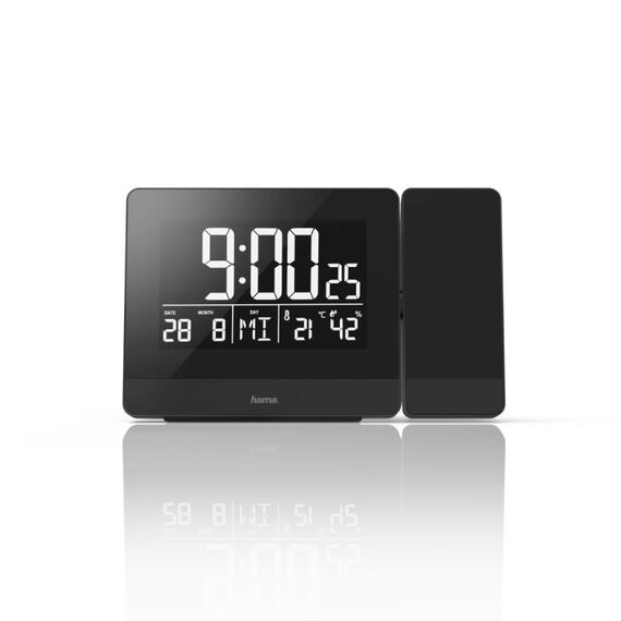 Hama Plus Charge Digitaler Wecker Schwarz, 2 image