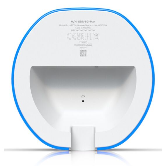 Ubiquiti UDR-5G-Max WLAN-Router 2.5 Gigabit Ethernet Tri-Band (2,4 GHz/5 GHz/6 GHz) Weiß, 4 image