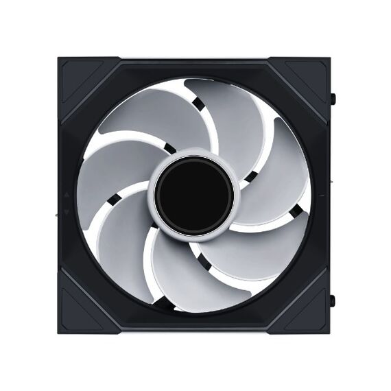 Lian Li Uni Fan 14RSLIN1W1B Computergehäuse Ventilator 14 cm Schwarz 1 Stück(e), Farbe: Schwarz, 4 image