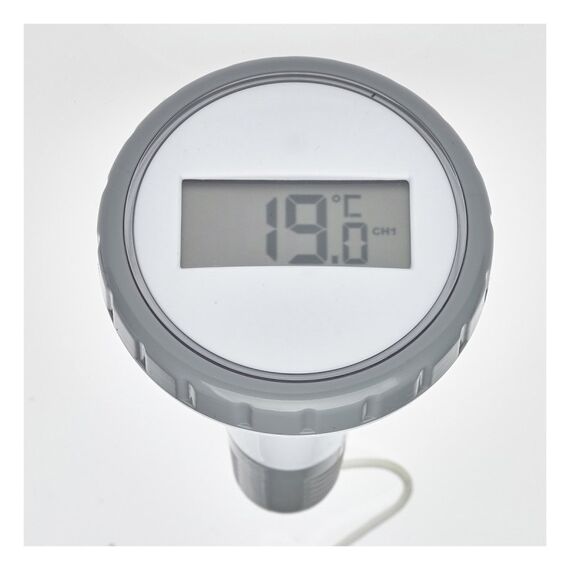 TFA-Dostmann PALMA Flüssigkeitsumgebungs-Thermometer Drinnen/Draußen Schwarz, Grau, 4 image