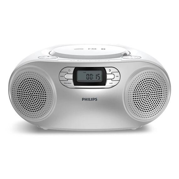 Philips TAZ2000S/10 CD-Player Silber Tragbarer CD-Player, Farbe: Silber