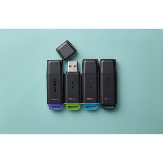 Kingston Technology DataTraveler 128GB Tragbarer USB 3.2 Gen 1 Exodia Schwarz + Blau, Kapazität: 128 GB, 5 image