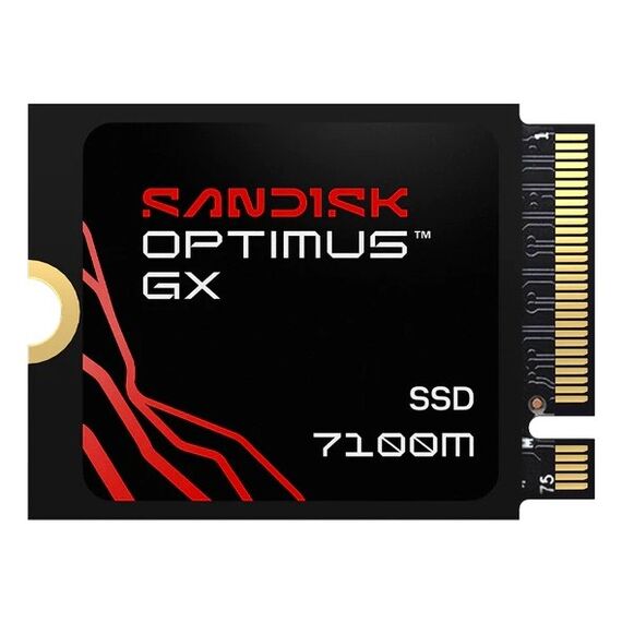 SanDisk Optimus GX 7100M 2 TB M.2 PCI Express 4.0 NVMe TLC 3D NAND