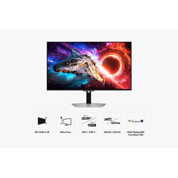 Samsung 32" Odyssey OLED G8 (G80SH) 4K 240Hz UHD Gaming Monitor, 10 image