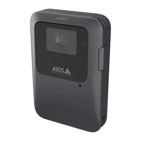 Axis 03442-001 Körperkamera Bodycam für den Oberkörper Kabellos CMOS 2 MP 1920 x 1080 Pixel Schwarz Akku 0,1 Lux WLAN 802.11a, 802.11b, 802.11g, Wi-Fi 4 (802.11n), Wi-Fi 5 (802.11ac) Bluetooth 5.1