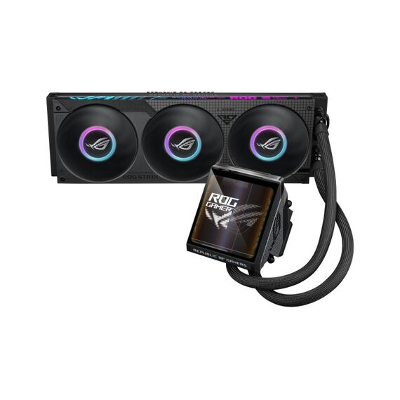 ASUS ROG Strix LC IV 360 ARGB LCD Prozessor All-in-One-Flüssigkeitskühler 12 cm Schwarz, 3 image