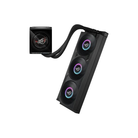 ASUS ROG Strix LC IV 360 ARGB LCD Prozessor All-in-One-Flüssigkeitskühler 12 cm Schwarz, 5 image