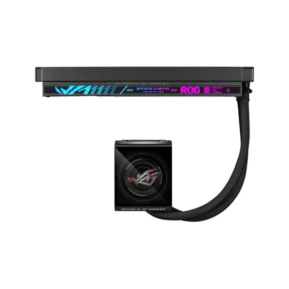 ASUS ROG Strix LC IV 360 ARGB LCD Prozessor All-in-One-Flüssigkeitskühler 12 cm Schwarz, 6 image