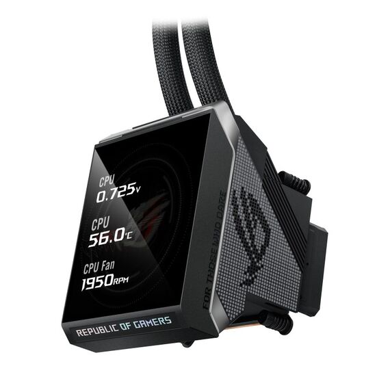 ASUS ROG Strix SLC IV 360 ARGB LCD Prozessor All-in-One-Flüssigkeitskühler 12 cm Schwarz 1 Stück(e), 10 image